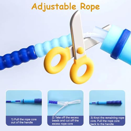 TYSISKNO Jump Rope For Kids And Adults, Adjustable - Image 3