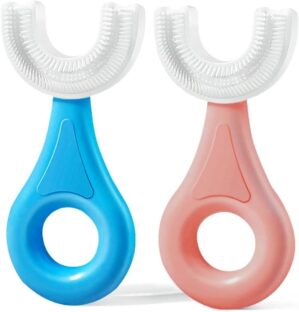 YOTEE U-Shaped Toothbrush Kids 2 PCS
