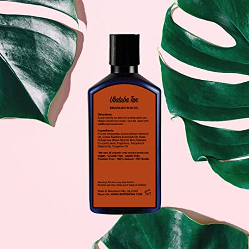 Ubatuba Tan Sun Oil SPF 6 (6 oz) - Image 3