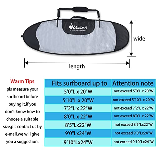 UCEDER Surfboard Cover And Storage Bag For Travel - Image 2