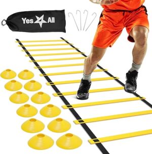 Yes4All Ultimate Combo Agility Ladder Training Set