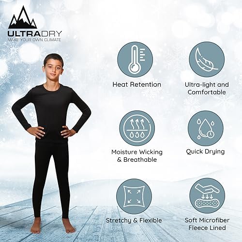 Ultra Dry Kids Ultra Dry Thermal Underwear Set - Image 2