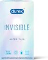 Durex Ultra Thin Lubricated Natural Latex Condoms