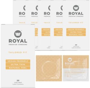 Royal Ultra Thin Vegan Condoms – Premium Lubricated