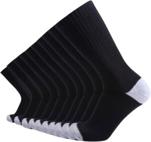 EnerWear Unisex Cotton Moisture Wicking Socks