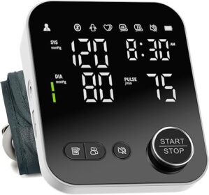 NOUYAN Upper Arm Blood Pressure Monitor With LED