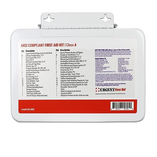 Urgent First Aid First Aid Kit, 25 Person, 79 Pieces - Image 3