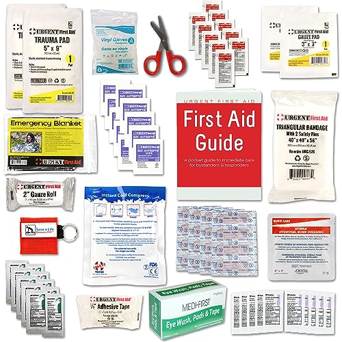 Urgent First Aid First Aid Kit, 25 Person, 79 Pieces - Image 4
