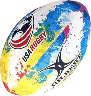 Gilbert USA Rugby Ball Supporter Pride Retro