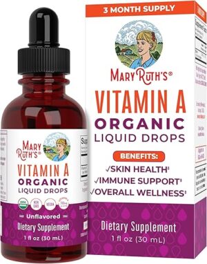 MaryRuth Organics USDA Organic Vitamin A Liquid Drops