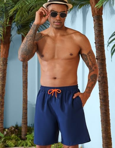 UUMIAER Men's 7 Inch Quick Dry Swim Trunks - Image 2