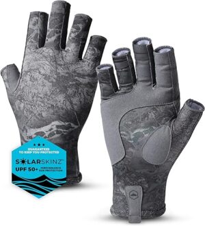 Tough Outdoors UV Protection Fingerless Fishing Gloves