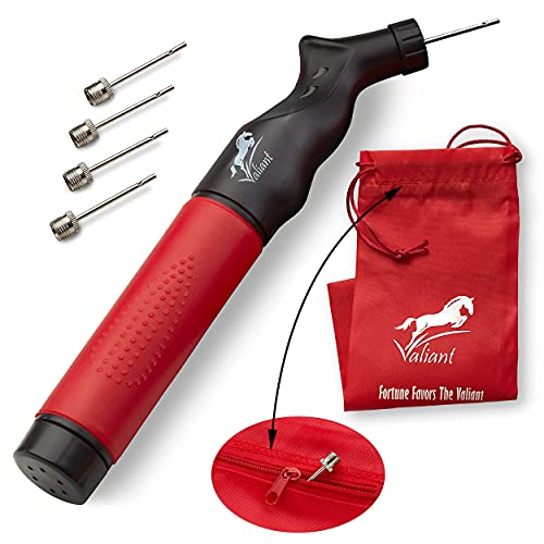 Valiant Sports Ball Pump Inflator With Needles - Image 3