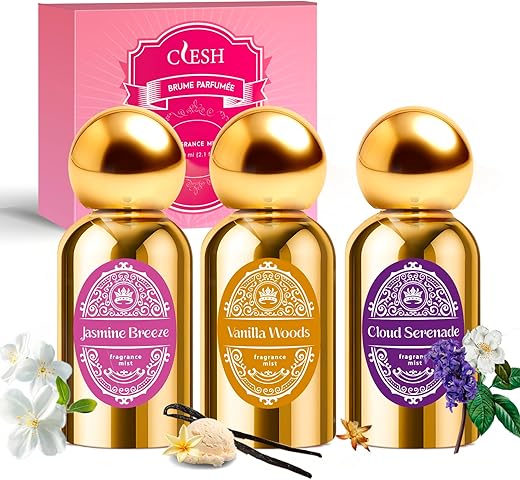 CLESH Vanilla Woods Fragrance Mist Set
