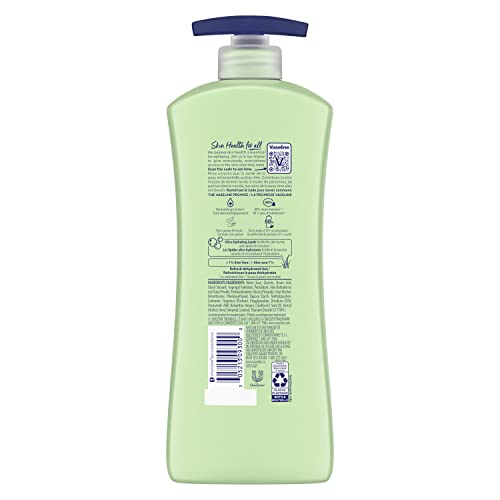 Vaseline Intensive Care Body Lotion for Dry Skin, 20.3 oz, Pack of 3 - Image 2