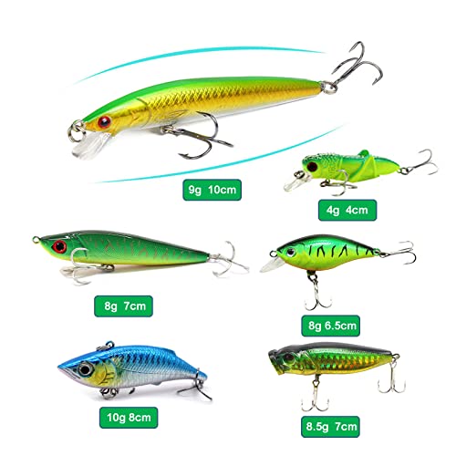 VAYTOP 437/243Pcs Fishing Lures Kit for Freshwater - Image 3