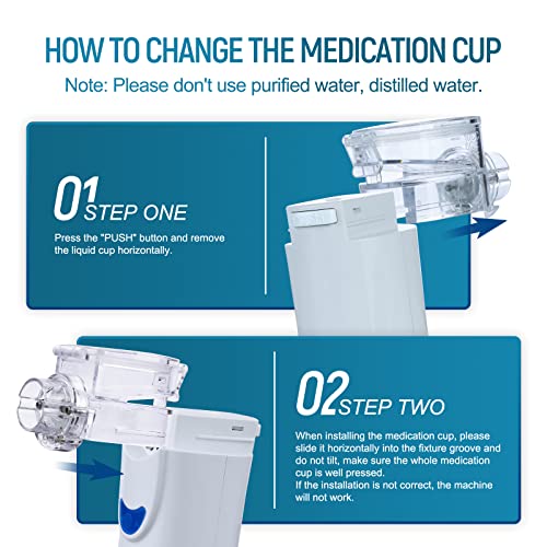 VCBB Portable Handheld Mesh Nebulizer For Travel - Image 4