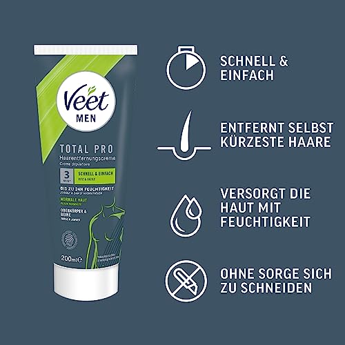 Veet Men's Hair Removal Gel Creme 200ml - Image 3
