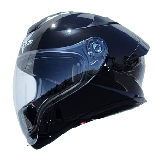 VEGA GPX Full Face Helmet, Gloss Black - Image 2
