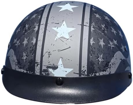 VEGA Warrior Motorcycle Half Helmet W/Sunshield (7817-051) - Image 5