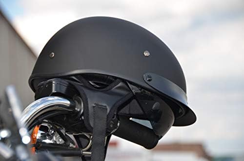 VEGA Warrior Motorcycle Half Helmet With Sunshield - Image 3