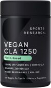 Sports Research Vegan CLA 1250mg Softgels – 180 Count