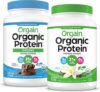 Orgain Vegan Protein Powder Bundle: Chocolate & Peanut Butter