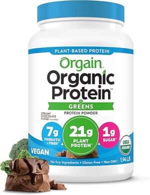 Orgain Vegan Protein Powder With Greens