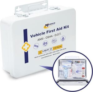 MFASCO Vehicle First Aid Kit – DOT Compliant
