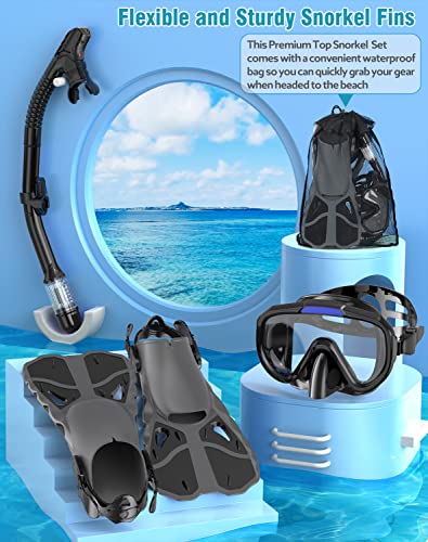 Vengreedo Adult Snorkel Set With Fins - Image 5