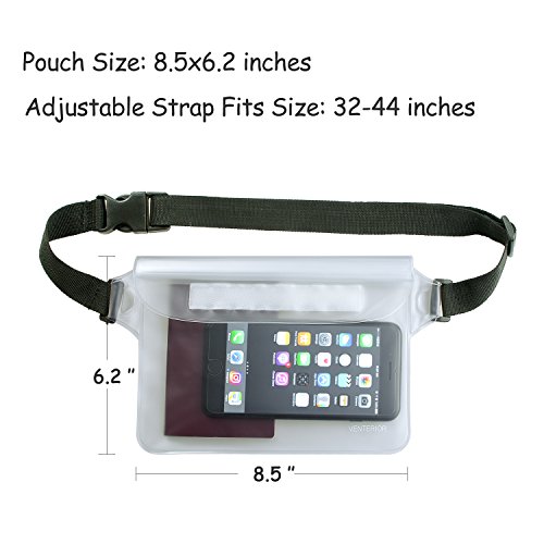Venterior Waterproof Waist Pouch 2-Pack - Image 5