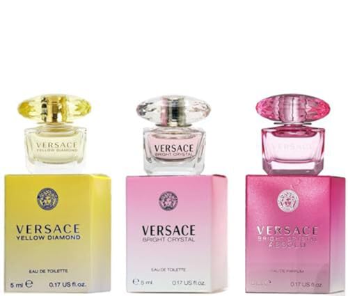 Versace Miniature Trio Perfume Gift Set - Image 5