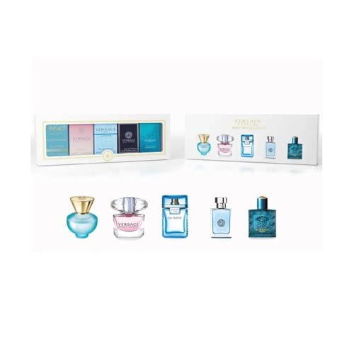 Versace Miniatures Collection for Unisex - 5 Pc Set - Image 2