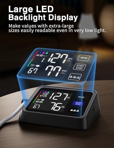 VERWINT Automatic Blood Pressure Monitor With Large Display - Image 3