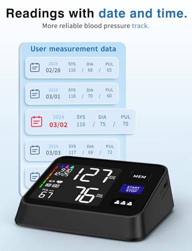 VERWINT Automatic Blood Pressure Monitor With Large Display - Image 5