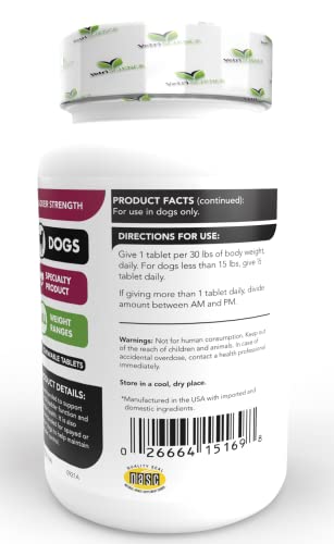 VETRISCIENCE Bladder Strength Dog UTI Treatment, 90 Tablets - Image 3