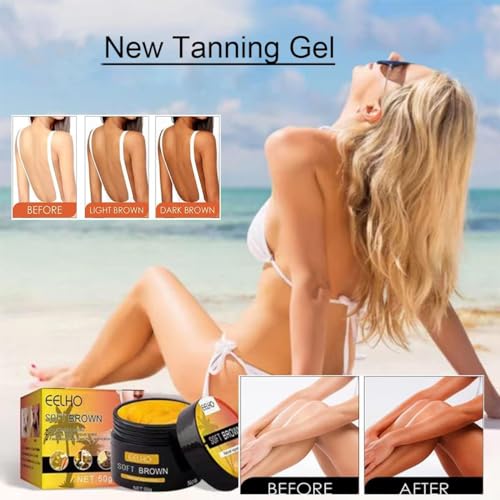 VEZE Natural Tanning Gel With Carrot - Image 2