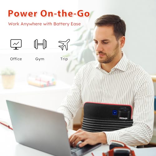 Viconor Red Light Therapy Belt - Wireless Wearable - Image 4