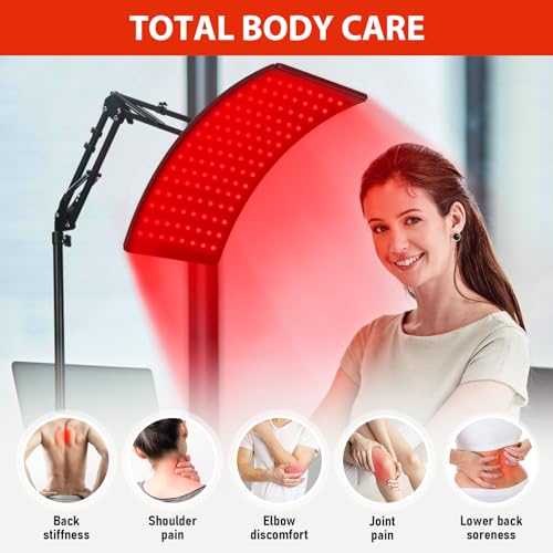 Viconor Red Light Therapy Lamp With Goggles - Image 3