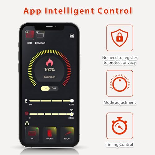 Viconor Red Light Therapy Wrap, APP Control - Image 4