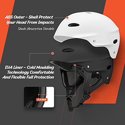 Vihir Adjustable Outdoor Water Sports Helmet - Image 4