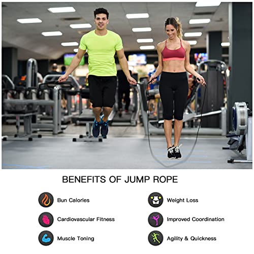 VIIBASE PVC Jump Rope 10 Pack for Cardio Fitness - Image 5
