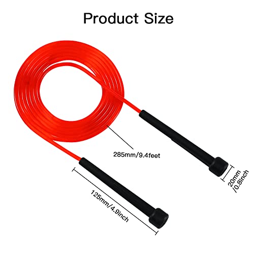 VIIBASE PVC Jump Rope 10 Pack for Cardio Fitness - Image 2