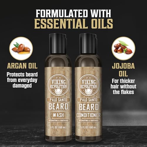 Viking Revolution Beard Wash & Conditioner With Argan Oil - Image 4
