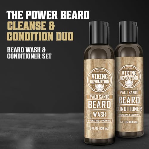 Viking Revolution Beard Wash & Conditioner With Argan Oil - Image 2