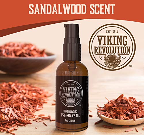 Viking Revolution Pre Shave Oil with Sandalwood - Image 5
