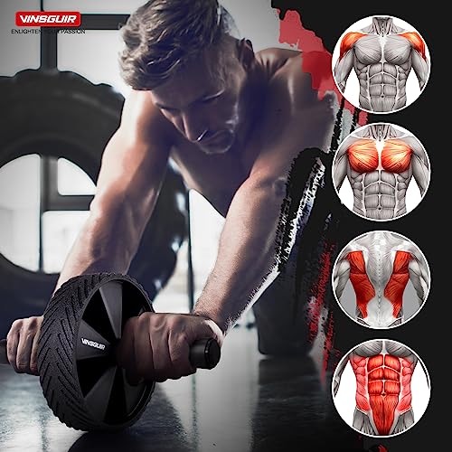 VINSGUIR Ab Roller Wheel - Core Strength Training Equipment - Image 3