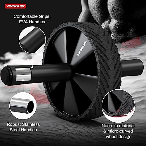 VINSGUIR Ab Roller Wheel - Core Strength Training Equipment - Image 4