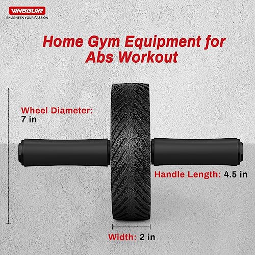 VINSGUIR Ab Roller Wheel - Core Strength Training Equipment - Image 5