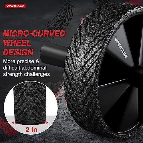 VINSGUIR Ab Roller Wheel - Core Strength Training Equipment - Image 2